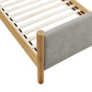 Maven Twin Size Fabric Upholstered Platform Bed by Modway