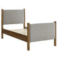 Maven Twin Size Fabric Upholstered Platform Bed by Modway