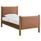 Maven Twin Size Vegan Leather Upholstered Platform Bed by Modway