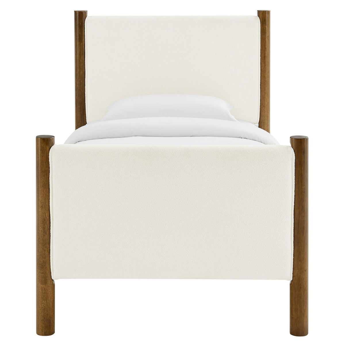 Maven Twin Size Boucle Upholstered Platform Bed by Modway