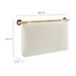 Anela Wall-Mounted Chenille Upholstered Twin Headboard