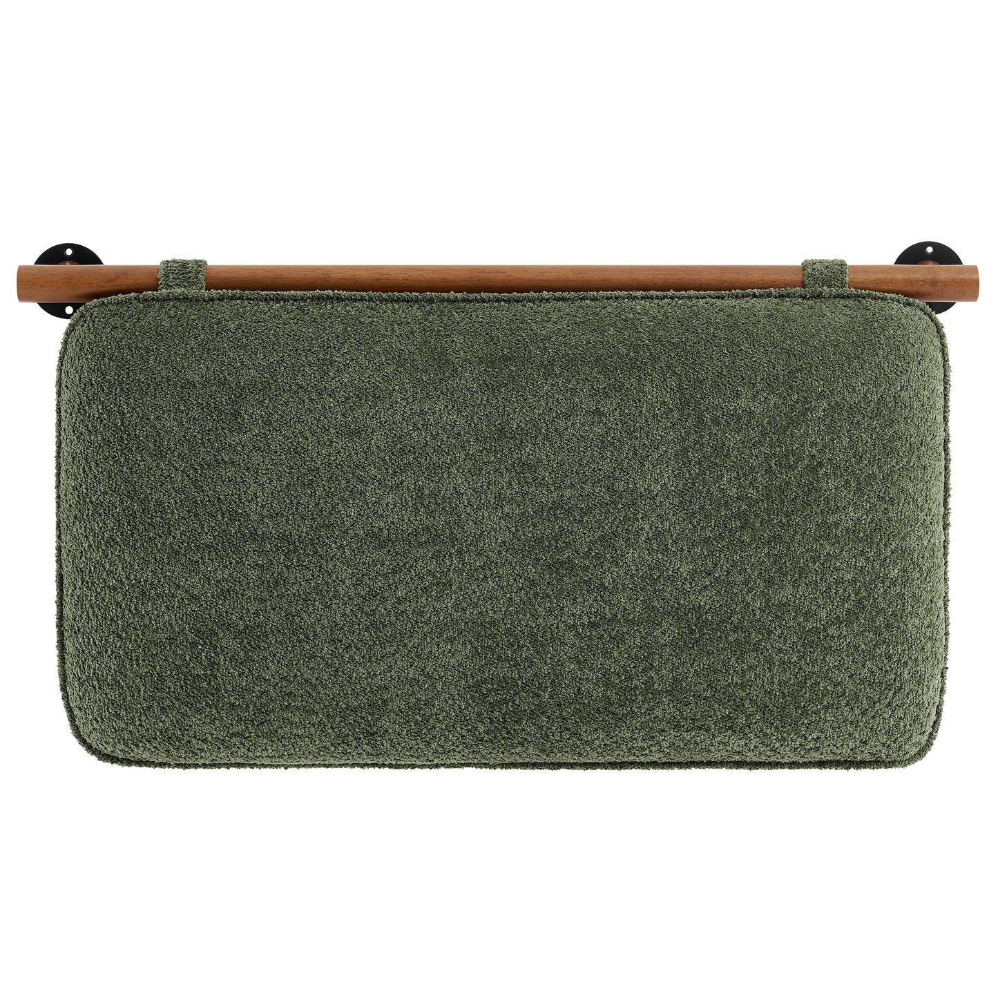 Anela Wall-Mounted Chenille Upholstered Twin Headboard