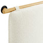 Anela Wall-Mounted Chenille Upholstered King Size Headboard