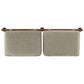 Anela Wall-Mounted Chenille Upholstered King Size Headboard