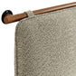 Anela Wall-Mounted Chenille Upholstered King Size Headboard