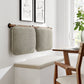Anela Wall-Mounted Chenille Upholstered King Size Headboard