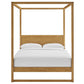 Alva Queen Wood Canopy Platform Bed by Modway