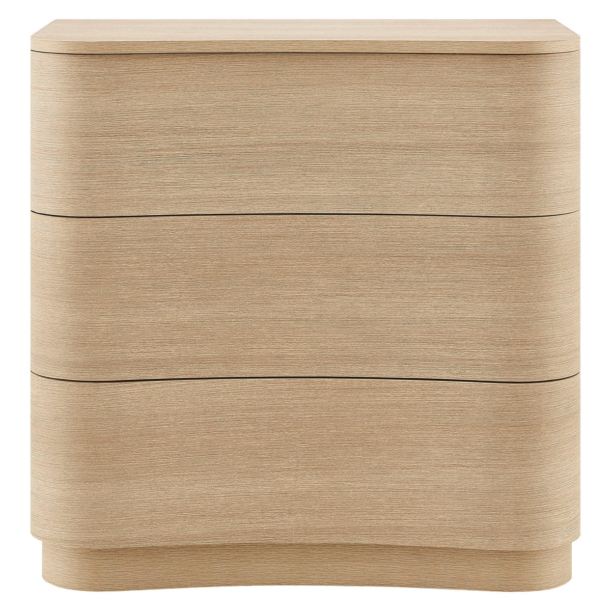 Mirae 3-Drawer Curved Compact Dresser by Modway