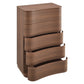 Mirae 5-Drawer Curved Dresser Chest by Modway