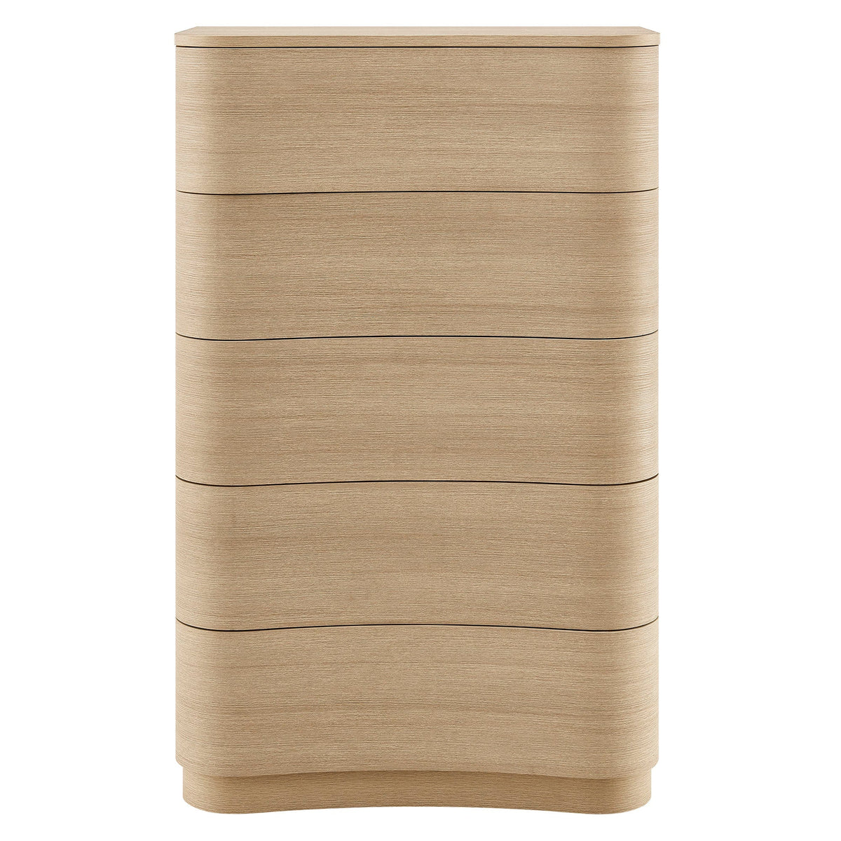 Mirae 5-Drawer Curved Dresser Chest by Modway