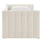 Veyla Channel Tufted Boucle Twin Daybed with Trundle by Modway