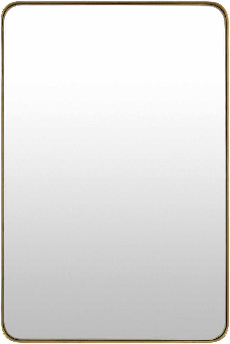 Tubii Gold Mirror with Iron Base