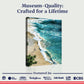 Beachfront Painting Coastal Wall Art II