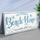 Personalized Beach House Sign II
