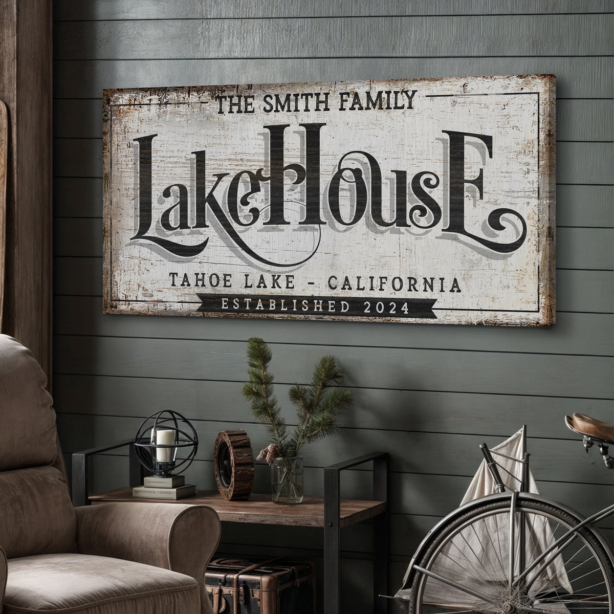 Lake House Sign XI