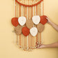 Levia Warm Macrame Leaf Hangings