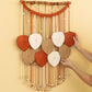 Levia Warm Macrame Leaf Hangings