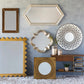 Killester Gold Frame Rectangular Mirror