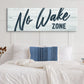 No Wake Zone Sign XVI