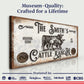 Branded Cattle Ranch Sign IV