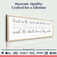 Proverbs 3:5-6 Faith Wall Sign