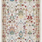 Neola White/Brown Oushak Rug