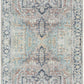 Green Nisa Tumble Dry Washable Rug