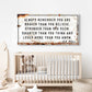 You Are Loved More Than You Know Rustic Sign