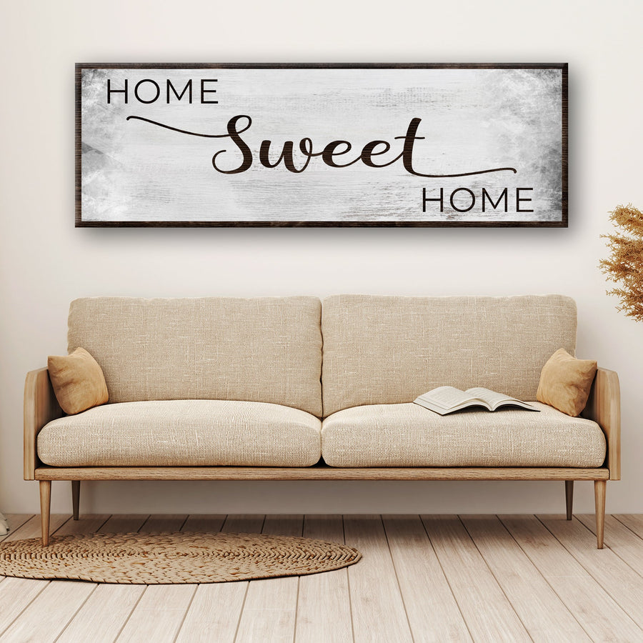 Home Sweet Home Grunge Sign