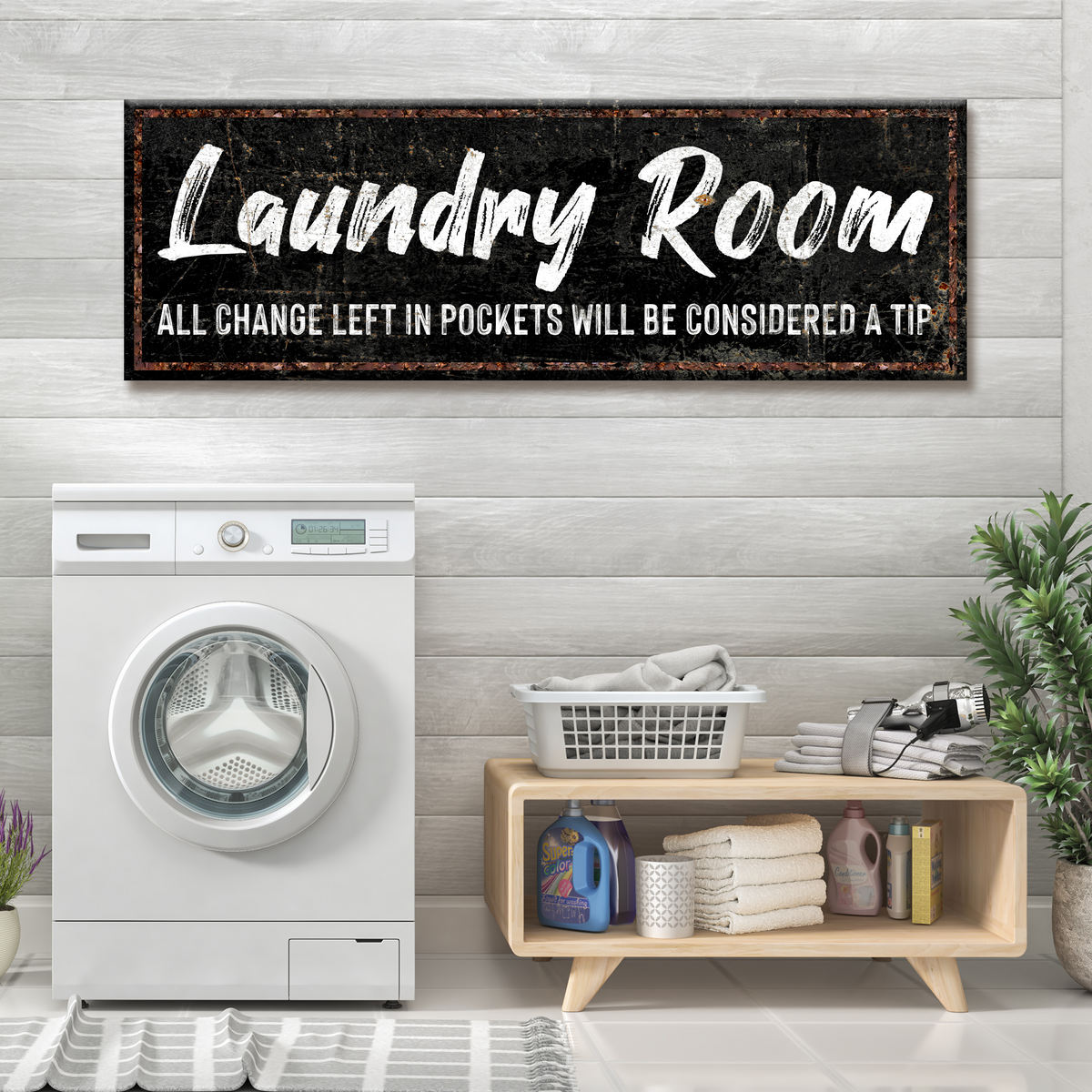 Laundry Room Sign II