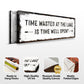 Time At The Lake Sign
