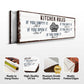If You Cook It, Share It Kitchen Rules Sign
