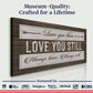 Love You Then Love You Still Sign