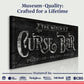 The Witch's Curse Bar Halloween Sign II - view 5