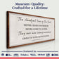 The Steadfast Love Of The Lord Lamentations 3:22-23 Faith Sign