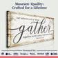 Matthew 18:20: Gather Faith Sign
