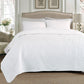 Export Simple European Embroider Double Pure Color Quiltedtextiles