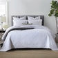 Export Simple European Embroider Double Pure Color Quiltedtextiles