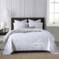 Export Simple European Embroider Double Pure Color Quiltedtextiles