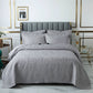 Export High-Grade Plain Embroidered Two Sides Palm Leaf Bedspread