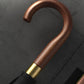 16 Bones Wooden Handle Classy Retro Style Gentleman Minimalist Umbrella