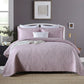 Export Simple European Embroider Double Pure Color Quiltedtextiles