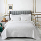 Export High-Grade Plain Embroidered Two Sides Palm Leaf Bedspread