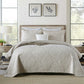 Export Simple European Embroider Double Pure Color Quiltedtextiles