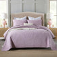 Export High-Grade Plain Embroidered Two Sides Palm Leaf Bedspread