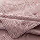 Export High-Grade Plain Embroidered Two Sides Palm Leaf Bedspread