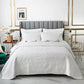 Export High-Grade Plain Embroidered Two Sides Palm Leaf Bedspread