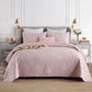 Export High-Grade Plain Embroidered Two Sides Palm Leaf Bedspread