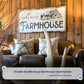 Rustic Horse Farmhouse Sign