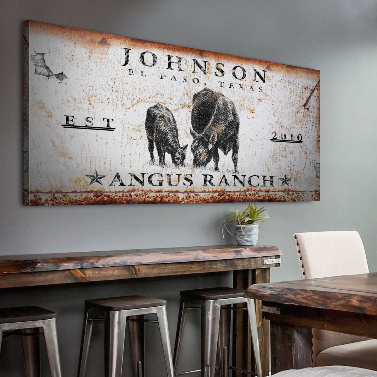 Angus Ranch Sign